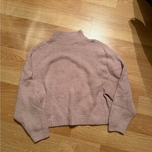 Old Navy Pink Turtleneck Sweater